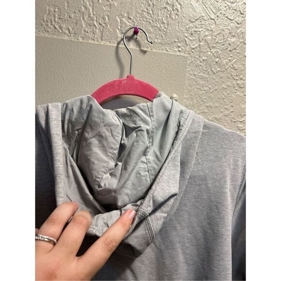 Tommy Hilfiger Grey Snap Button Up Woman’s Hoodie Size 1X -Flaw On Sleeve - Picture 16 of 16